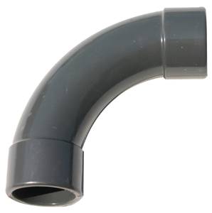 COURBE 90° PVC CUD PN16 FF D63