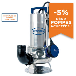 PPE IMM MONO INOX 0,75KW+ACC