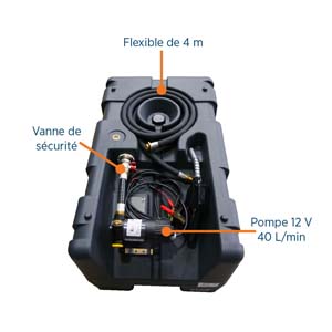 CUVE 200L SIMPLE 12V40L PA4M