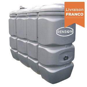 CUVE 2000L PEHD DOUBLE ANTI UV