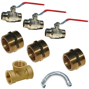 KIT BY PASS 3/4P LAITON