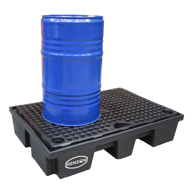 BAC RET ENTION 120L PLASTIQUE