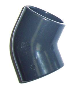 COUDE 45 PVC GYD FF D 50