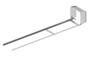 CADRE MURAL + GLISSIERE 530 cm