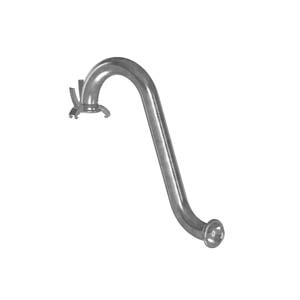 COL DE CYGNE AC RAC Ø100 GALVA