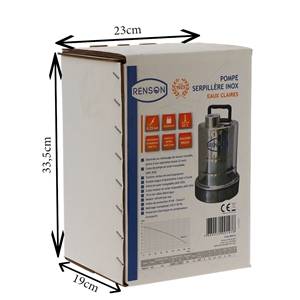 POMPE SERPILLERE 2MM 0,25KW