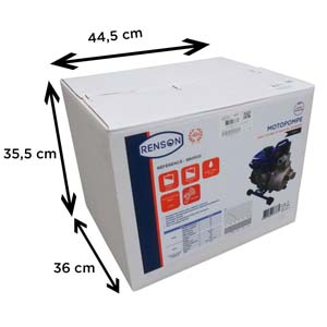 MOTOPOMPE EAUX CLAIRES 12M3/H